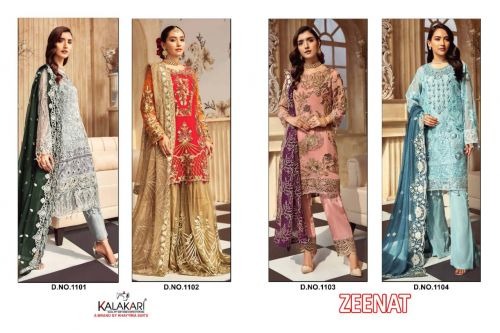 Kalakari Zeenat Georgette Pakistani Salwar Suits Collection